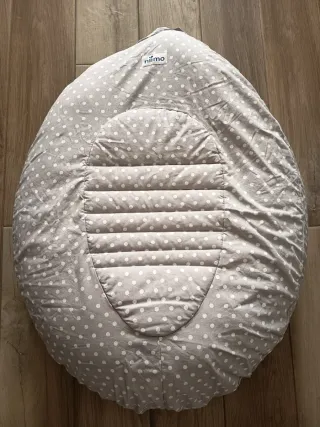 Cuscino allattamento pois grigio