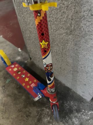 Patinete Mondo Mario Bros