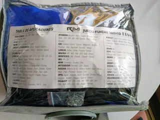 Fundas coche sin estrenar,  para varios modelos