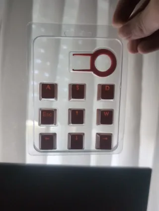 Teclas de repuesto (WASD, flechas, y ESC)