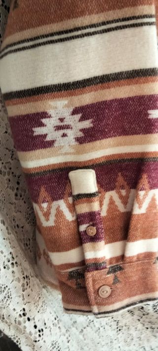 Chaquetón Étnico Oversize Primark Talla XXXL