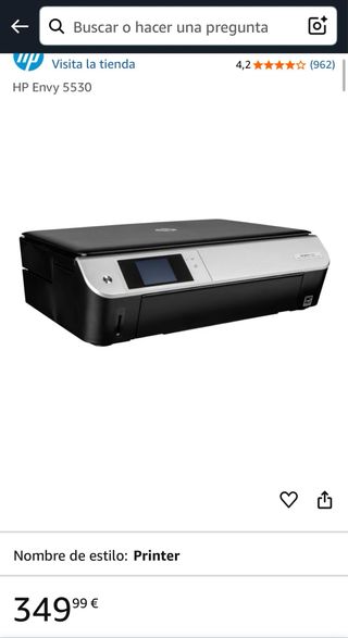 Impresora HP Envy 5530 Multifunción