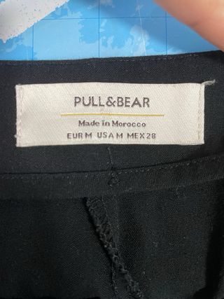 Falda pantalón negra