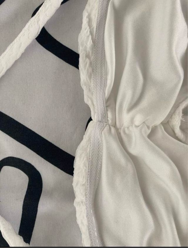 Abito lungo bianco SHEIN S