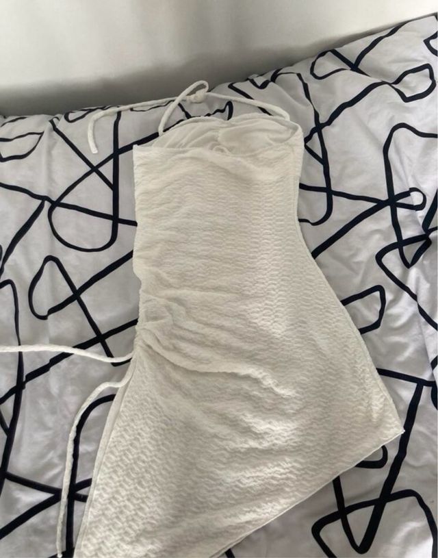 Abito lungo bianco SHEIN S