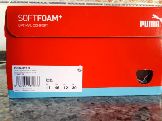 Zapatillas Puma de piel blancas