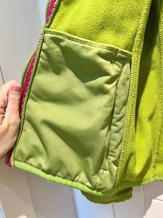 Chaqueta polar Quechua verde