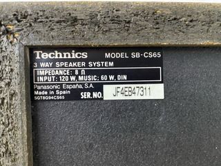 Altavoces Technics SB-CS65
