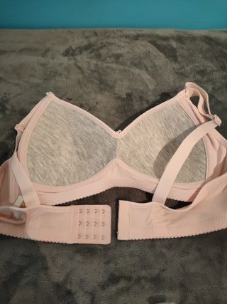 Pack 2 Sujetadores Beige y Rosa. 