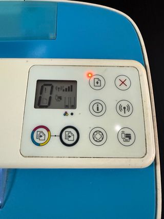 Impresora HP DeskJet 3720 Blanca y Azul