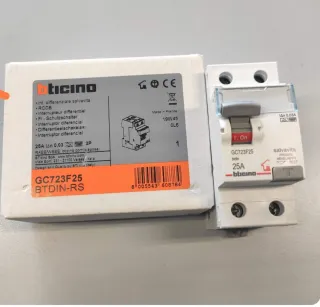 Bticino GC723F25 Interruttore Differenziale 25A