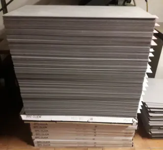 Suelo SPC,Concrete Titanium.