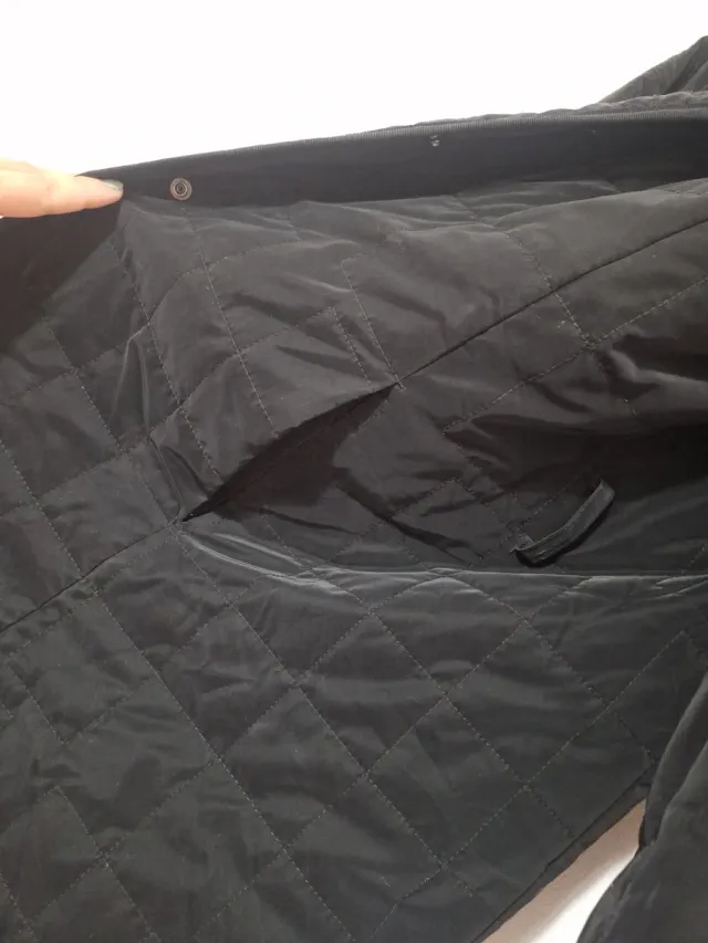 Giacca imbottita nera Desigual