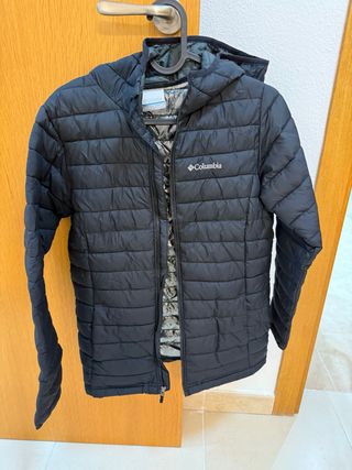 Chaqueta Columbia Negra talla L de mujer