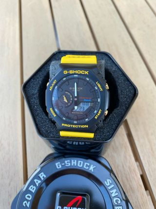 Reloj G-SHOCK Negro y Amarillo