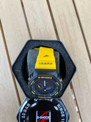 Reloj G-SHOCK Negro y Amarillo