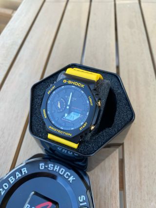Reloj G-SHOCK Negro y Amarillo