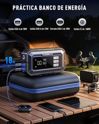 Arrancador 7000A Compresor OBDII linterna NUEVO