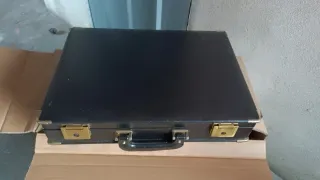 Valigetta 24 ore nera Made in Italy