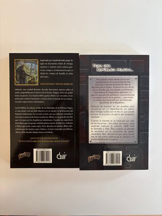 Libros MageKnight y Mechwarrior Dark Ages