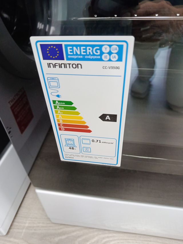 Cocina eléctrica blanca