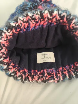 Gorro Barts multicolor con pompón
