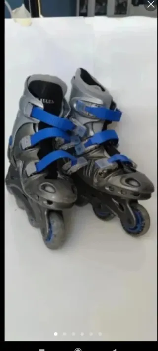 Patines en línea y bolsa