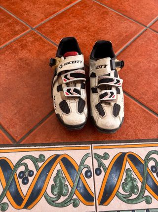 Botas Ciclismo Scott Blancas Talla 42