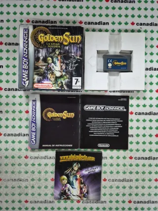 Golden Sun: La Edad Perdida Game Boy Advance