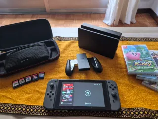 Nintendo Switch Negra + Accesorios