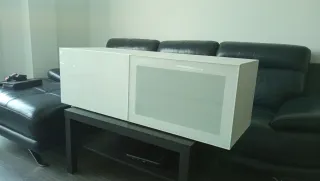 Vitrina Ikea Blanca 2 Puertas