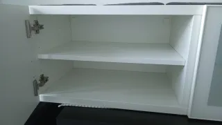 Vitrina Ikea Blanca 2 Puertas