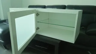 Vitrina Ikea Blanca 2 Puertas