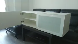 Vitrina Ikea Blanca 2 Puertas