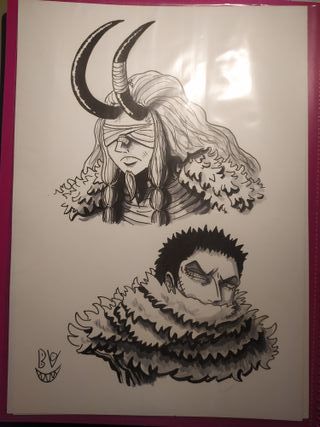 Fanart Original One Piece katakuri loki