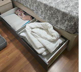 Arcón cama 4 cajones + colchón