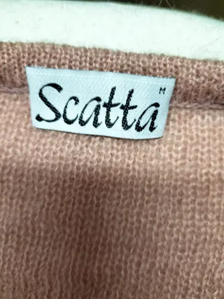 Rebeca vintage lana Mohair rosa