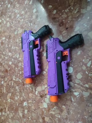 Pistolas Nerf Fortnite Duales, sin estrenar