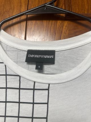 Camiseta Emporio Armani Blanca Talla M