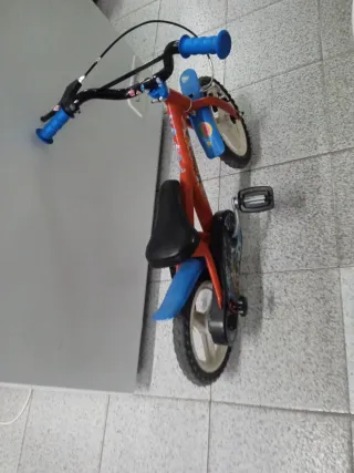Bicicleta infantil rosa