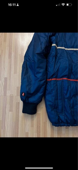Chaqueta Ellesse Vintage Azul y Blanca