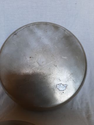 Sopera decorativa baño plata