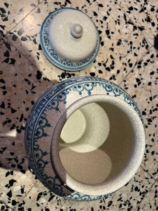 Vaso in ceramica vintage Manuel Benlloch