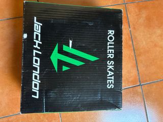 Patines blancos 4 ruedas Jack London Talla 35