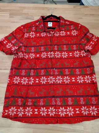 Camicia tema natalizio