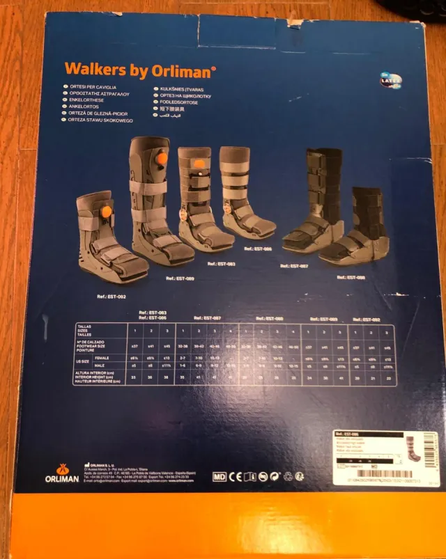 Bota Ortopédica Orliman Articulada