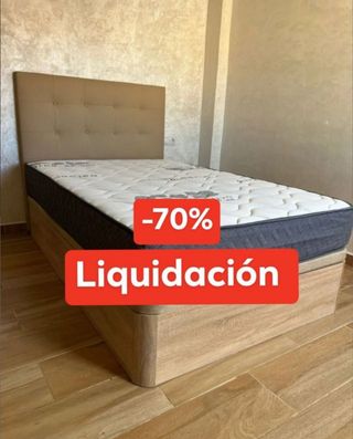 Canapé y colchón oferta 70%