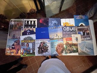Lote de discos de vinilo