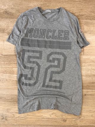 Moncler 52 Logo T-Shirt Gris | M