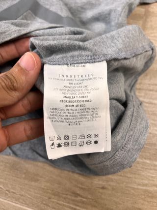 Moncler 52 Logo T-Shirt Gris | M